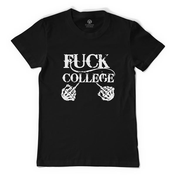 Machine Gun Kelly Fuck College Men's T-Shirt Black / S