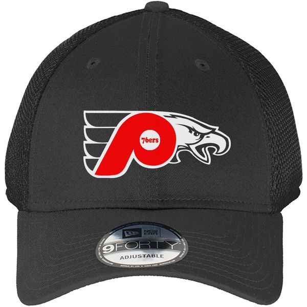76Ers Phillies Flyers Eagles New Era Baseball Mesh Cap Black / One Size