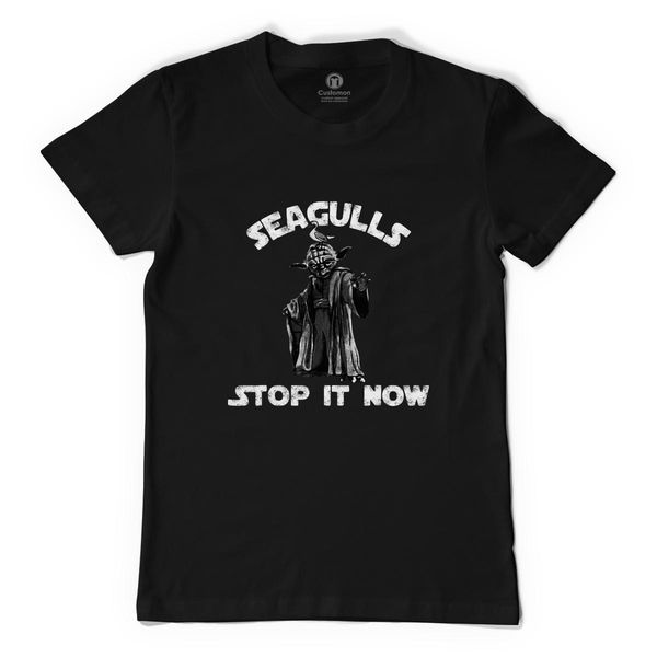 Seagulls Stop It Now , Bw 1 Men&#039;s T-Shirt Black / S