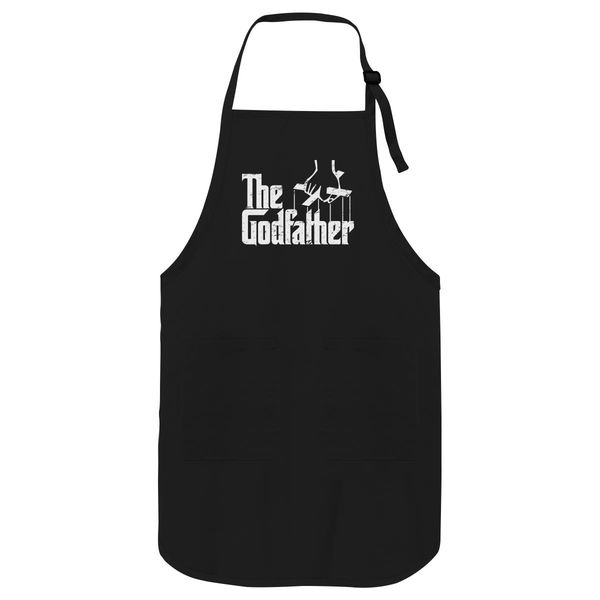 The Godfather Distressed Apron Black / One Size
