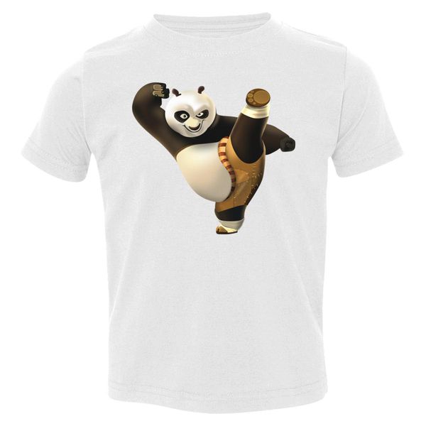 Kung Fu Panda Toddler T-Shirt White / 3T