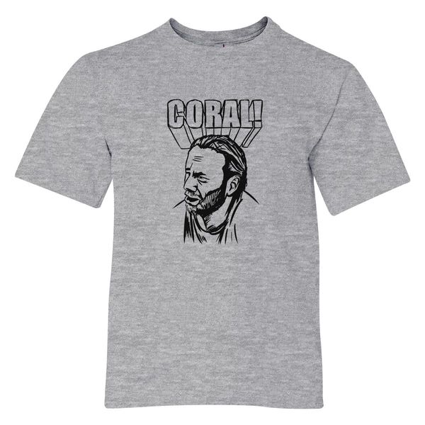 The Walking Dead Coral Youth T-Shirt Gray / S