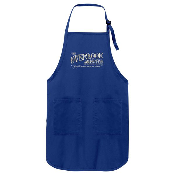 The Shining Overlook Hotel Apron Blue / One Size