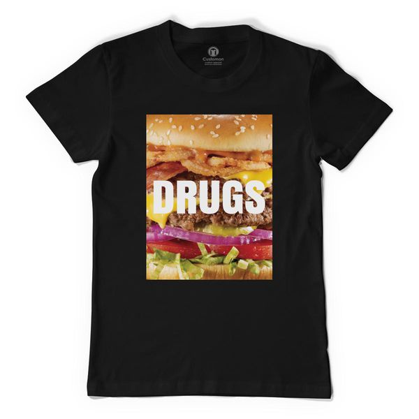 Trippy Burger - Drugs Men&#039;s T-Shirt Black / S
