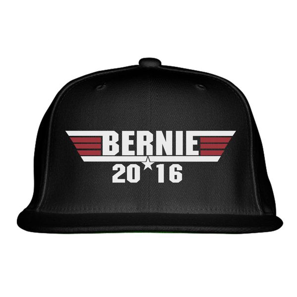 Bernie 2016 Snapback Hat Black / One Size