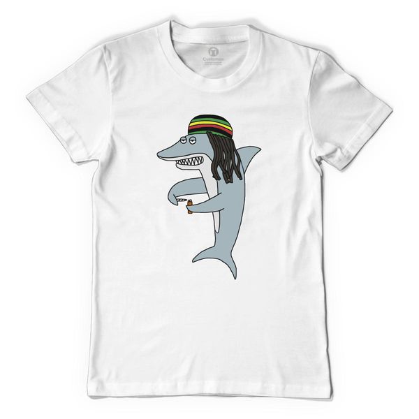 Reggae Shark Men&#039;s T-Shirt White / S