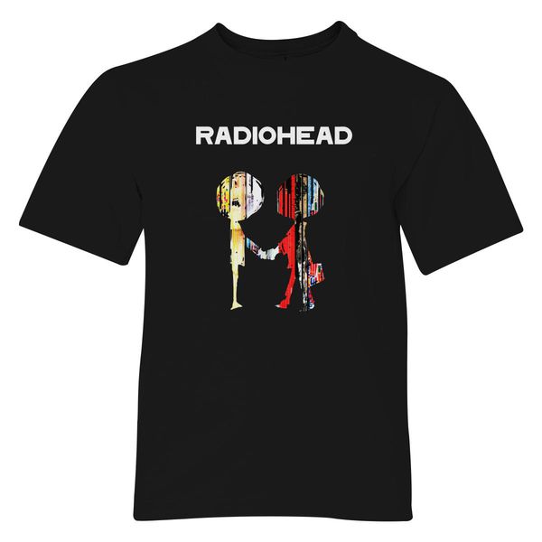 Radiohead Logo Youth T-Shirt Black / S