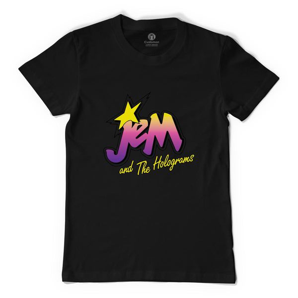 Jem And The Holograms Men&#039;s T-Shirt Black / S