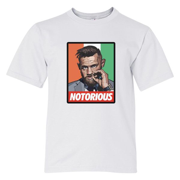 Conor Mcgregor Youth T-Shirt White / S