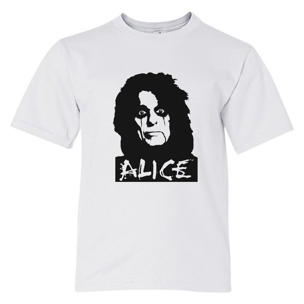 Alice Cooper Youth T-Shirt White / S