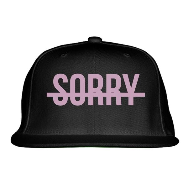 I Ain&#039;T Sorry Snapback Hat Black / One Size