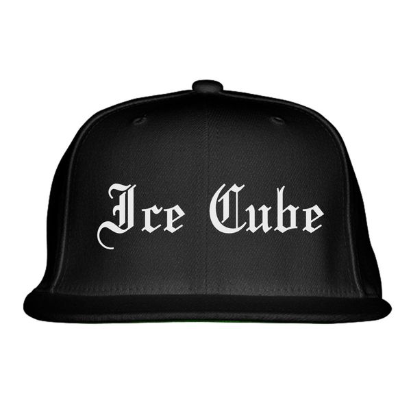 Ice Cube Snapback Hat Black / One Size
