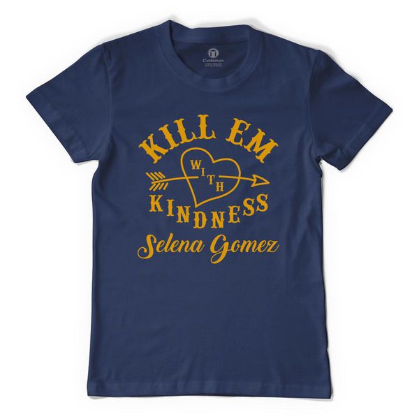 Kill Em With Kindness Men&#039;s T-Shirt Navy / S