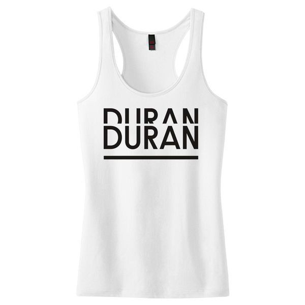 Duran Duran Women&#039;s Racerback Tank Top White / S