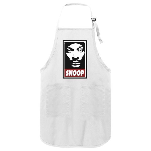 Snoop Dogg Apron White / One Size