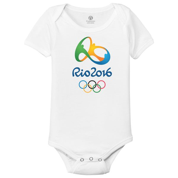 Rio 2016 Baby Onesies White / 6M